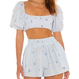 Revolve Majorelle Key West Top & Short